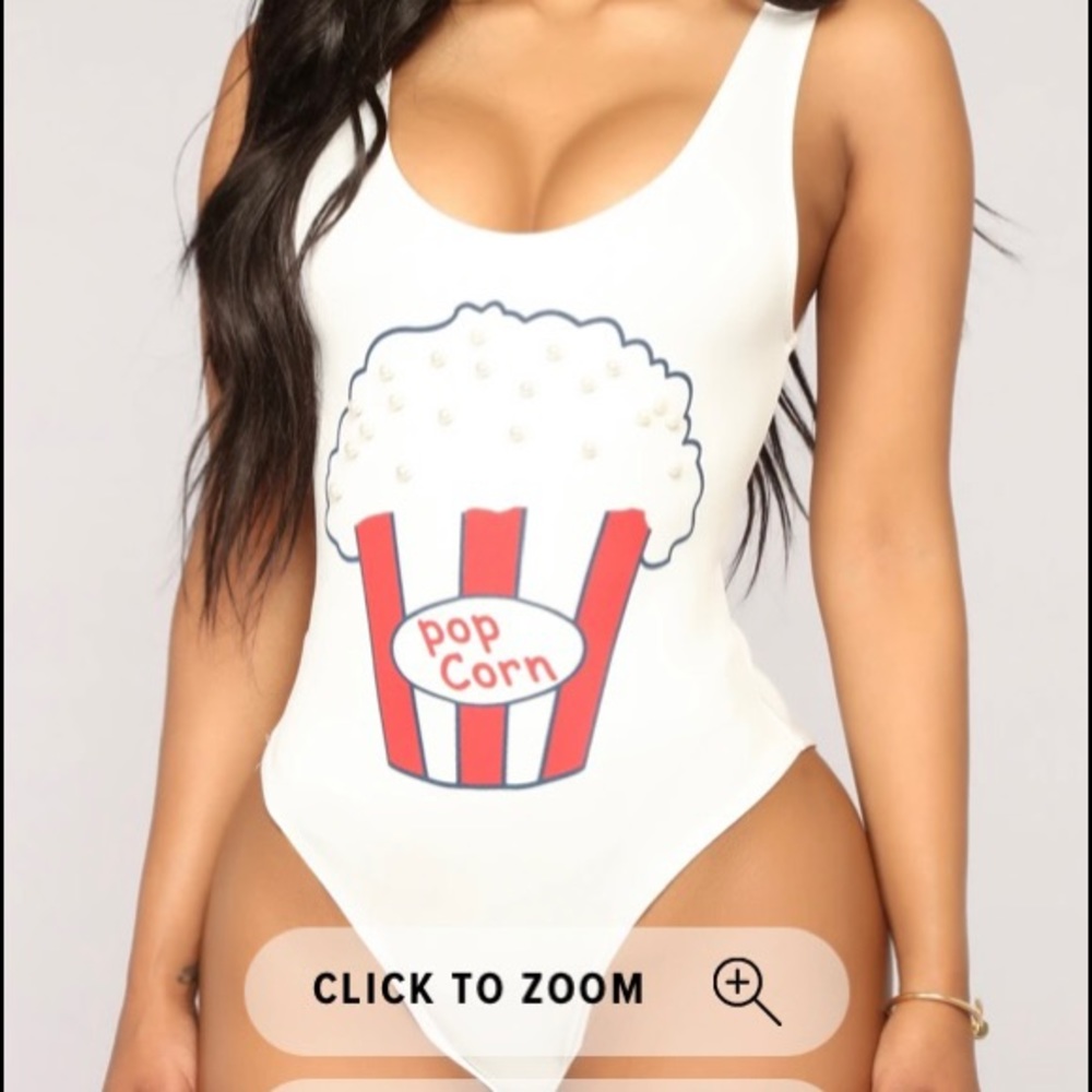 Fashion Nova Popcorn Bodysuit